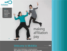 Tablet Screenshot of mobiklix.com